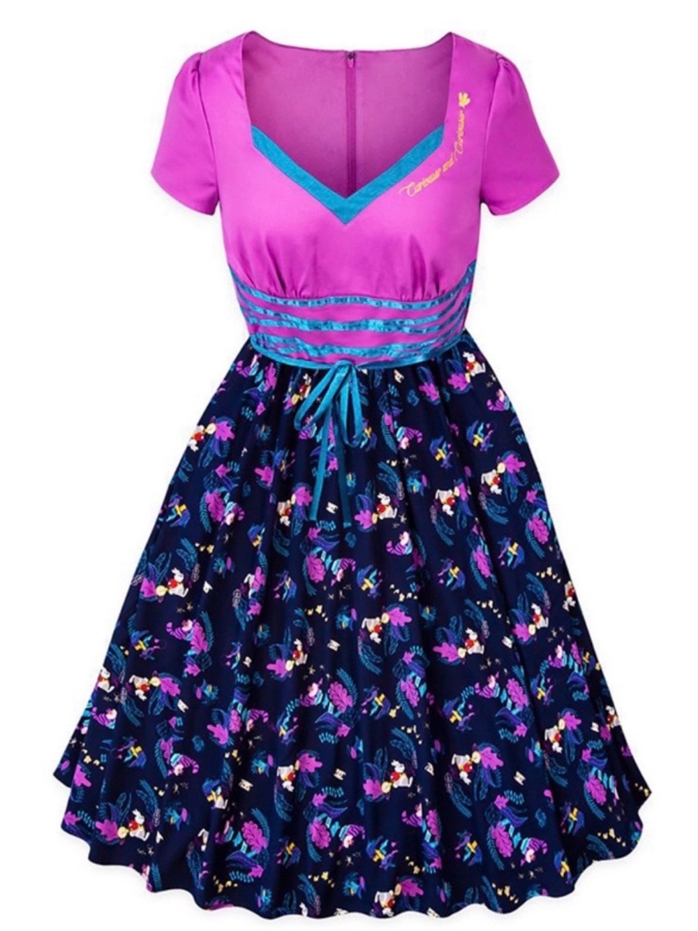 Nwt Disney Dress Shop Alice in Wonderland Retro Dress